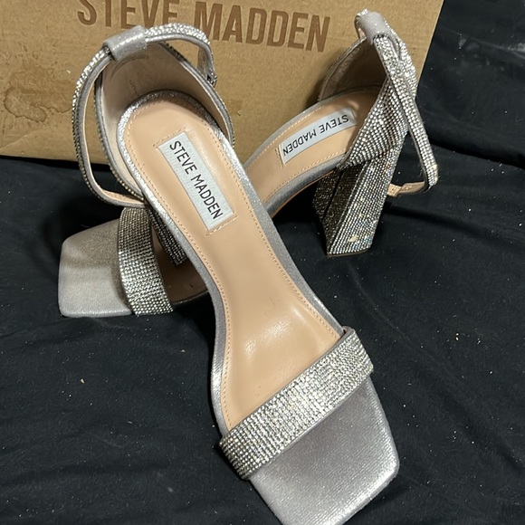 Steve Madden Rhinestone Heels - Picture 2 of 3